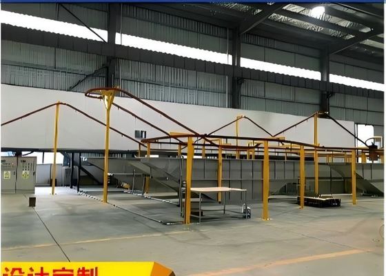 Automatic Electrostatic Powder Coating Line High-Efficiency Turnkey Solution for Metal Finishing