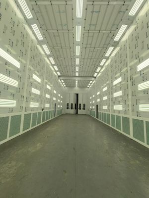 Electric Heating Auto Spray Booth | 50Hz Environmental Car Painting Oven | Dust-Free Garage Spraying Room