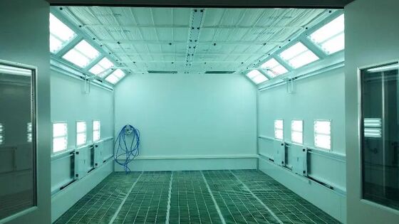 Joystick Control System Bus Spray Booth Offering Reach Up To 25 Feet Ideal for Coating of Large Buses and Heavy Vehicles