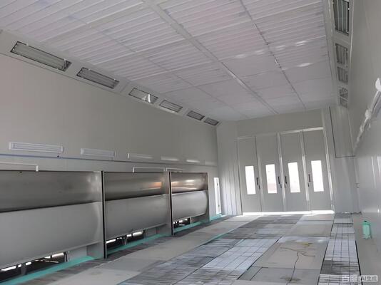 Diesel gas steam electric Spray Paint Booth Ground and Roof Filters Painting Cabinet