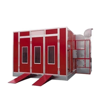 Baking Auto Body Spray Booth PLC การควบคุมรถยนต์สี Powder Spray Booth
