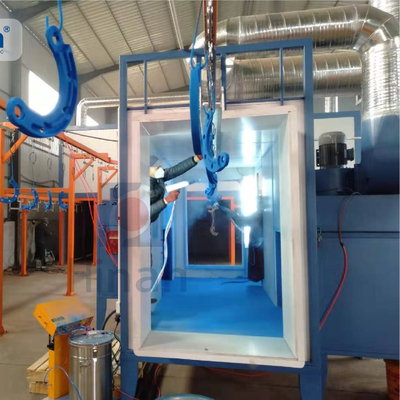 สายสีส่วนบุคคล Overhead Conveyor Powder Coat สายสีสําหรับสินค้าเบา