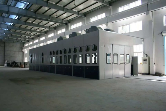 ‌ห้องพ่นสีรถยนต์และอบสีระดับมืออาชีพ | เครื่องทำความร้อนไฟฟ้า 30kW | รับประกัน 3 ปี