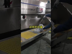 เครื่องกรองหมอกน้ํามันจากเหล็กไร้ขัด สายใยผสมผสาน เครื่องทําความสะอาดอากาศระดับอุตสาหกรรม