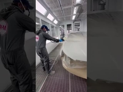 Baking Auto Body Spray Booth PLC การควบคุมรถยนต์สี Powder Spray Booth