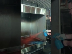 ตู้พ่นสีน้ำตกม่านน้ำสิ่งแวดล้อม FEW-10 ขนาดเล็ก