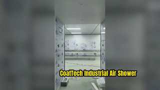 CoatTech การควบคุมการปนเปื้อนในอุโมงค์ห้องอาบน้ำฝักบัวลมอุตสาหกรรมประสิทธิภาพสูงสำหรับสภาพแวดล้อมที่สำคัญ