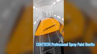 COATTECH บูธพ่นสีมืออาชีพ | การบ่มด้วยอินฟราเรดขั้นสูงและได้รับการรับรอง CE